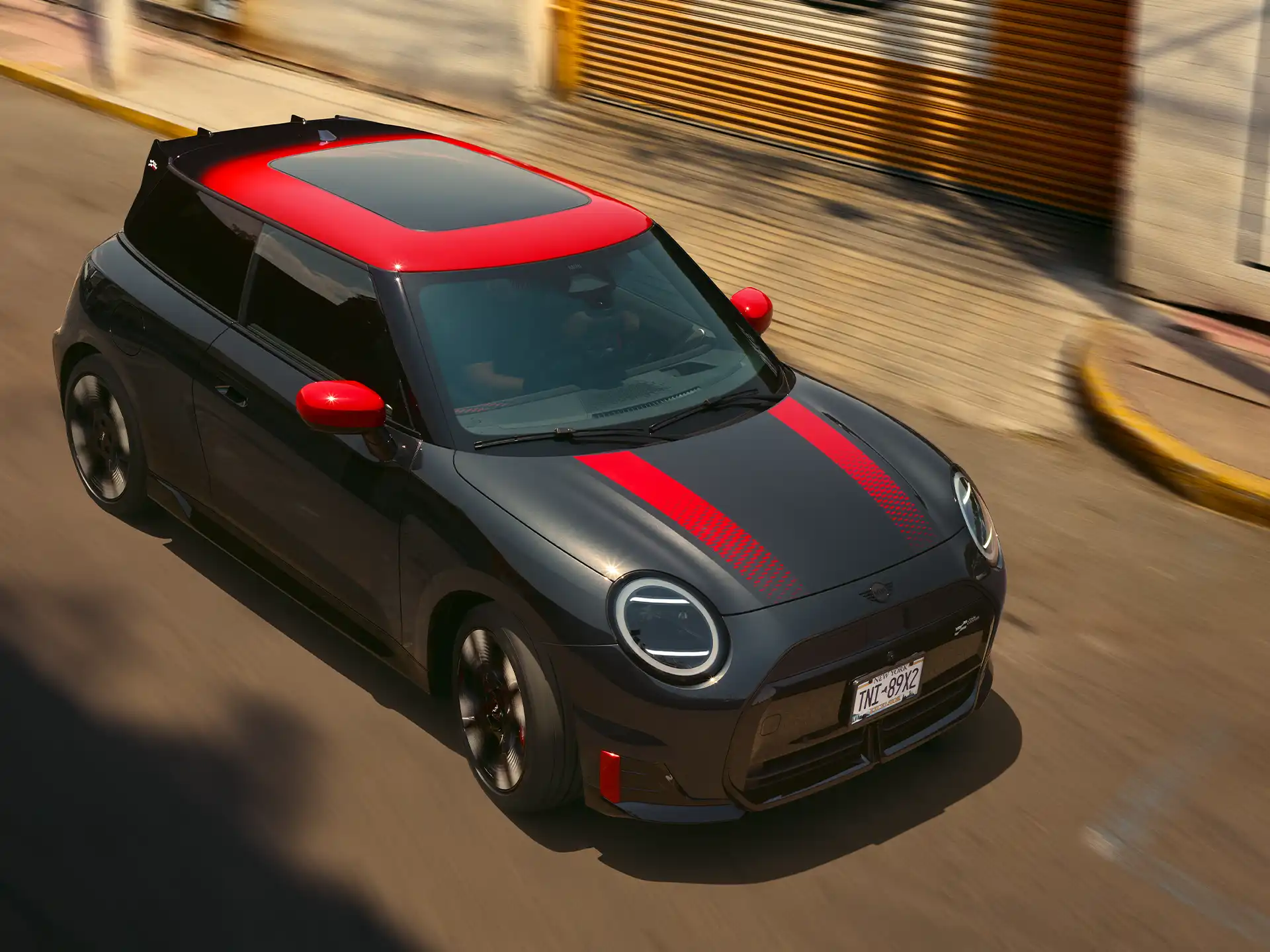 MINI John Cooper Works - J01 JCW Felülnézet